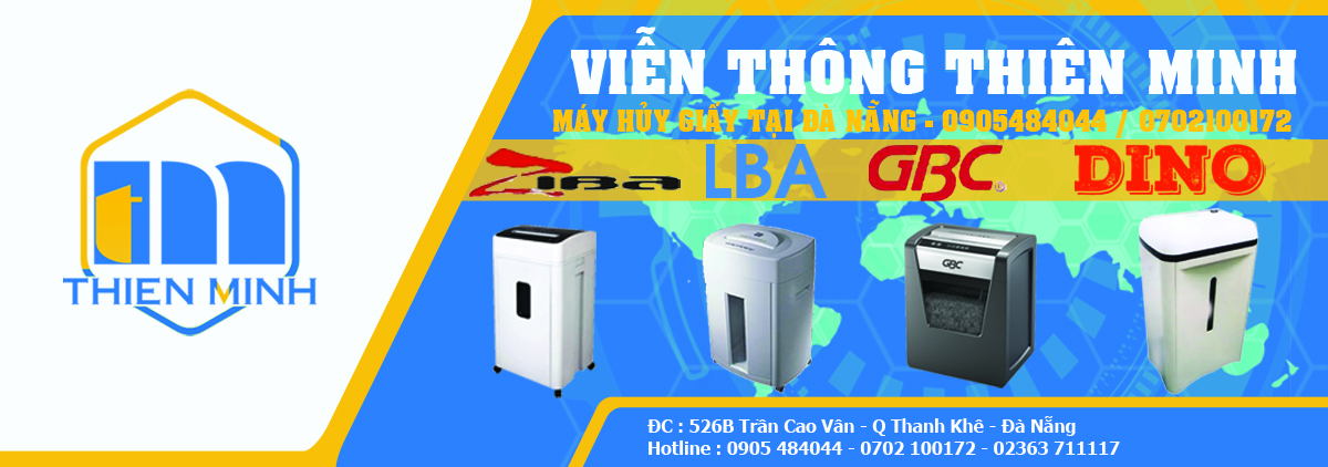 máy huỷ giấy tại Đà Nẵng