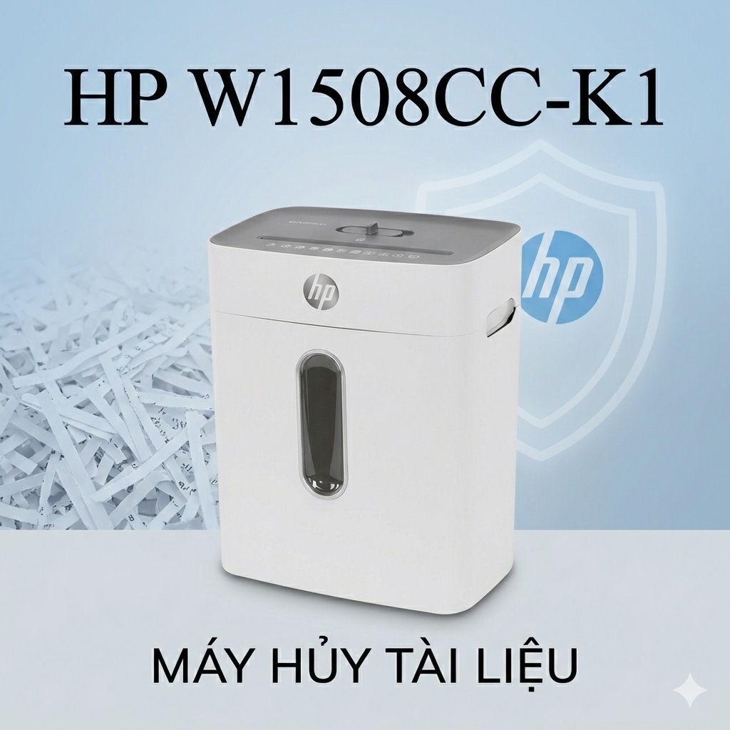máy huỷ tài liệu HP W1508CC-K1