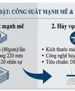 máy hủy tài liệu HP W2518CC